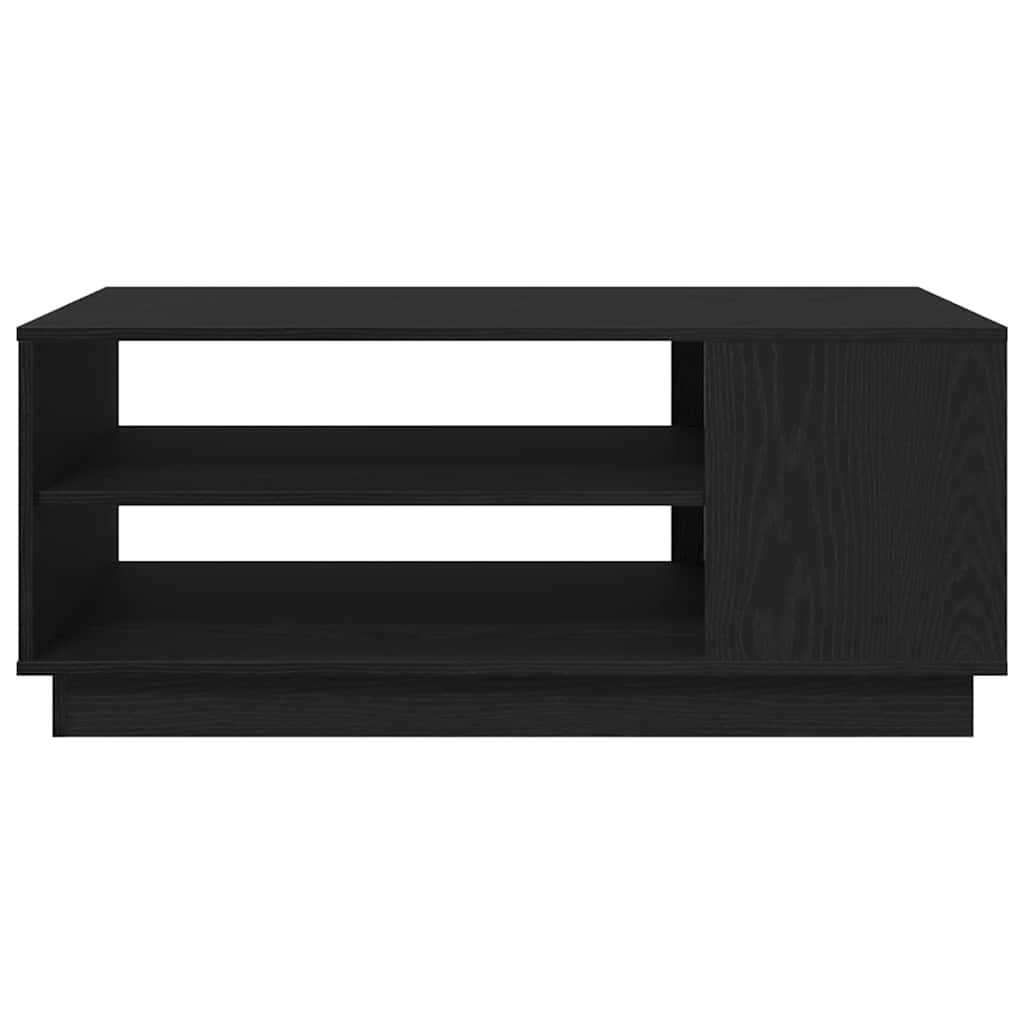Table basse Chêne noir 102 x 55 x 43 cm Bois d'ingénierie - XIOS