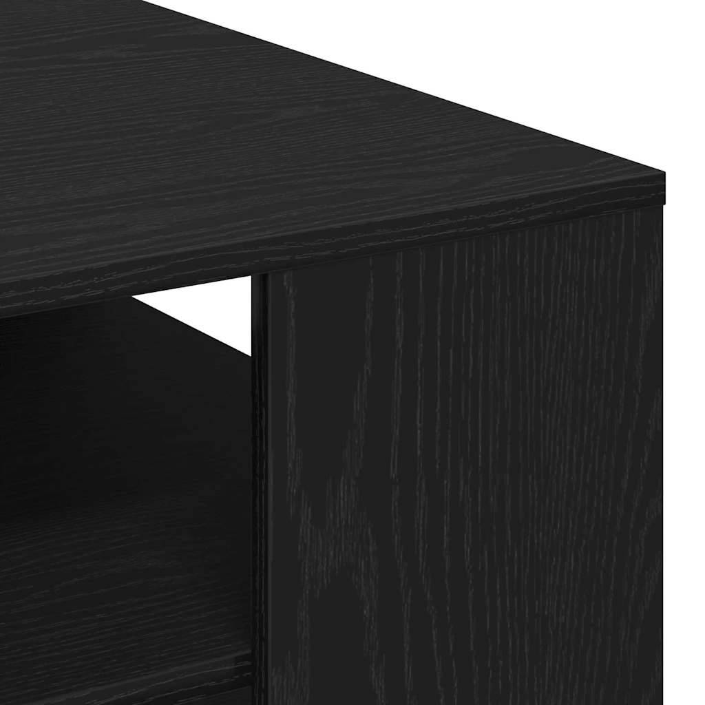 Table basse Chêne noir 55 x 55 x 42 cm Bois d'ingénierie - XIOS