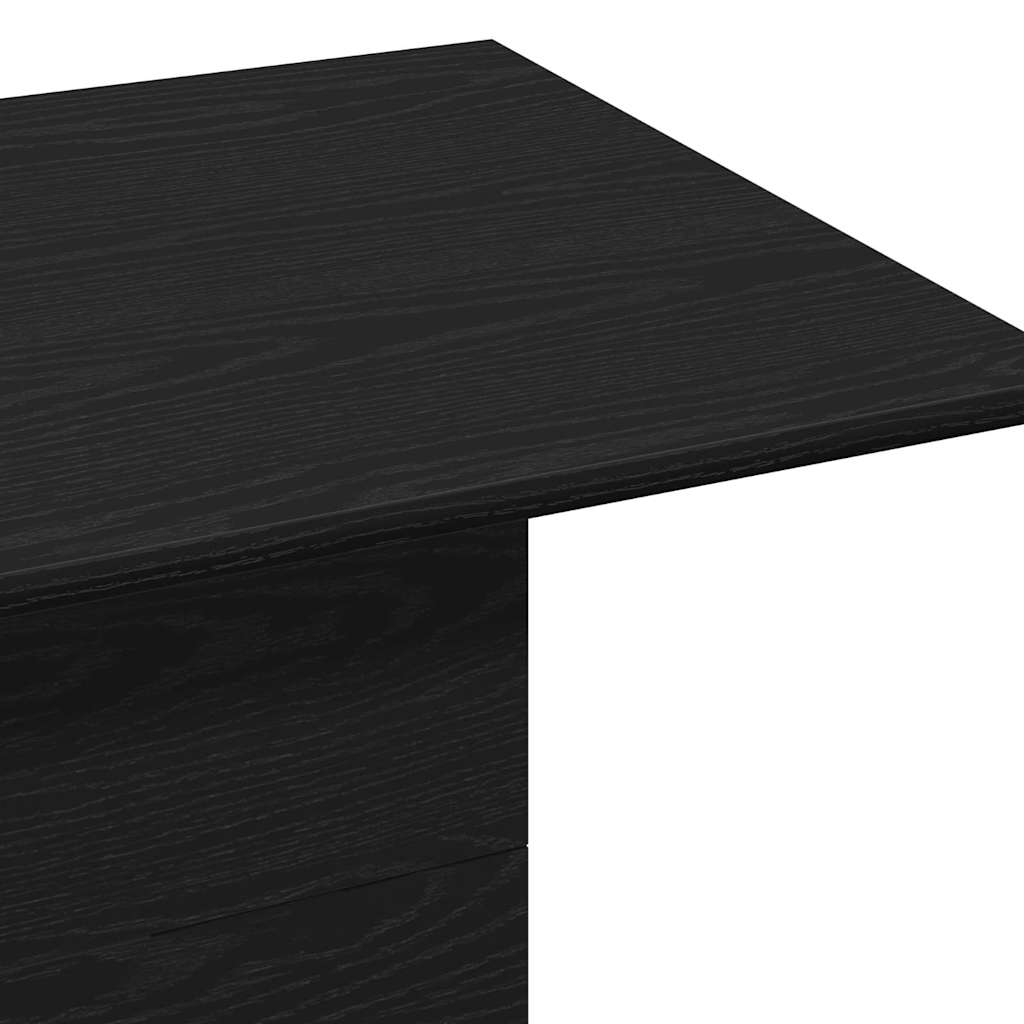 Table basse Chêne noir 55.5 x 55.5 x 40 cm Bois d'ingénierie - XIOS