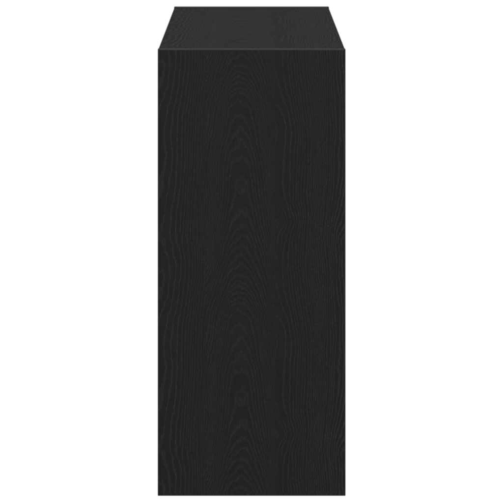 Bibliothèque Chêne noir 80 x 30 x 72 cm Bois d'ingénierie - XIOS