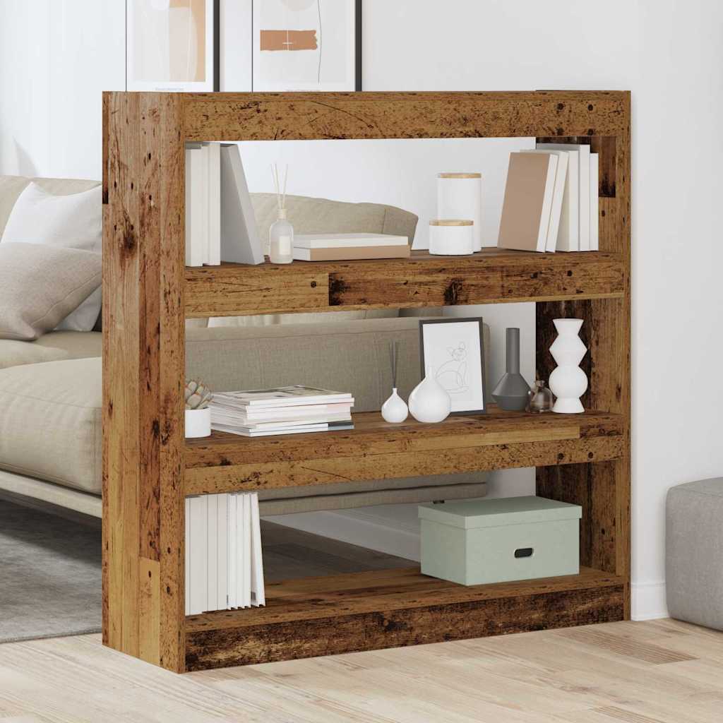 Bibliothèque Bois ancien 100 x 30 x 103 cm Bois d'ingénierie - XIOS