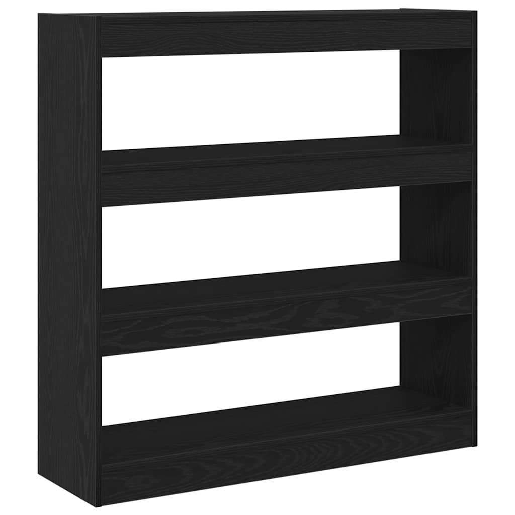 Bibliothèque Chêne noir 100 x 30 x 103 cm Bois d'ingénierie - XIOS
