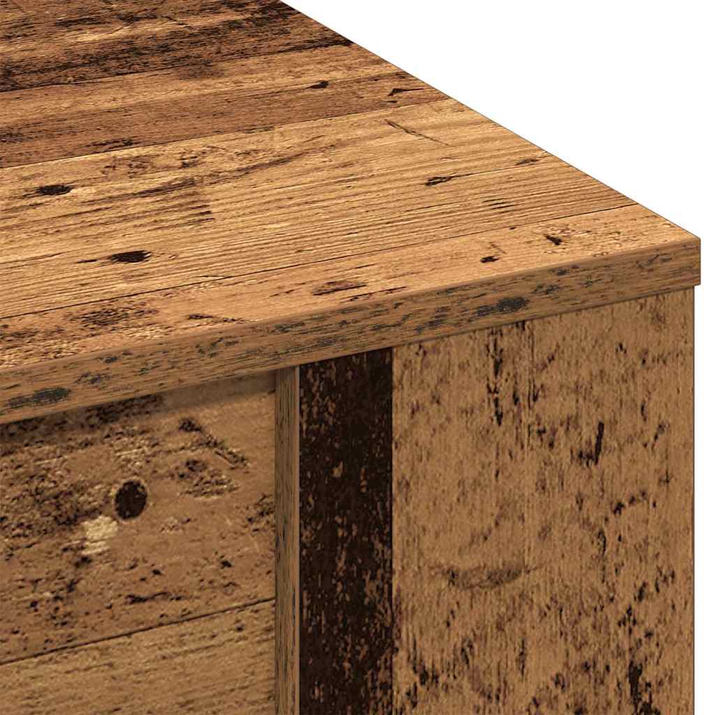 Table basse Bois ancien 102 x 55 x 45 cm Bois d'ingénierie - XIOS