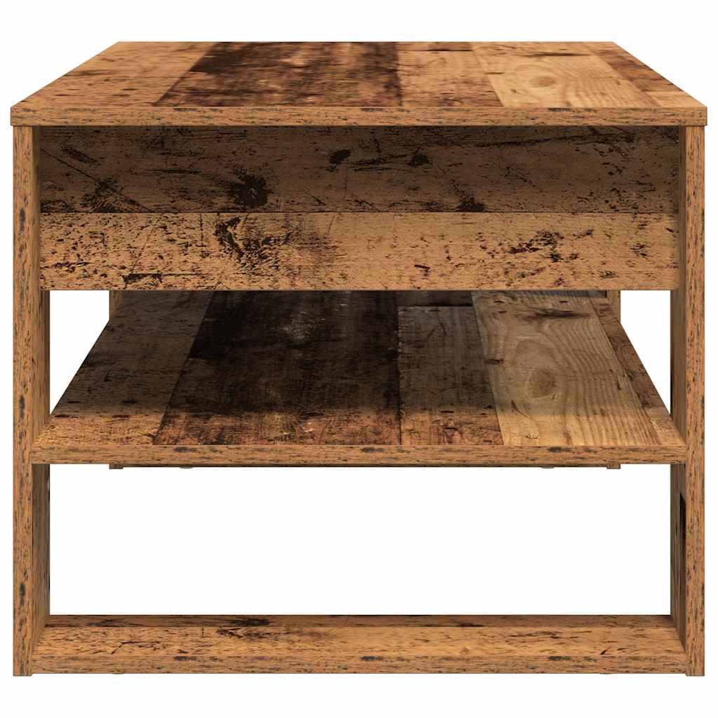 Table basse Bois ancien 102 x 55 x 45 cm Bois d'ingénierie - XIOS