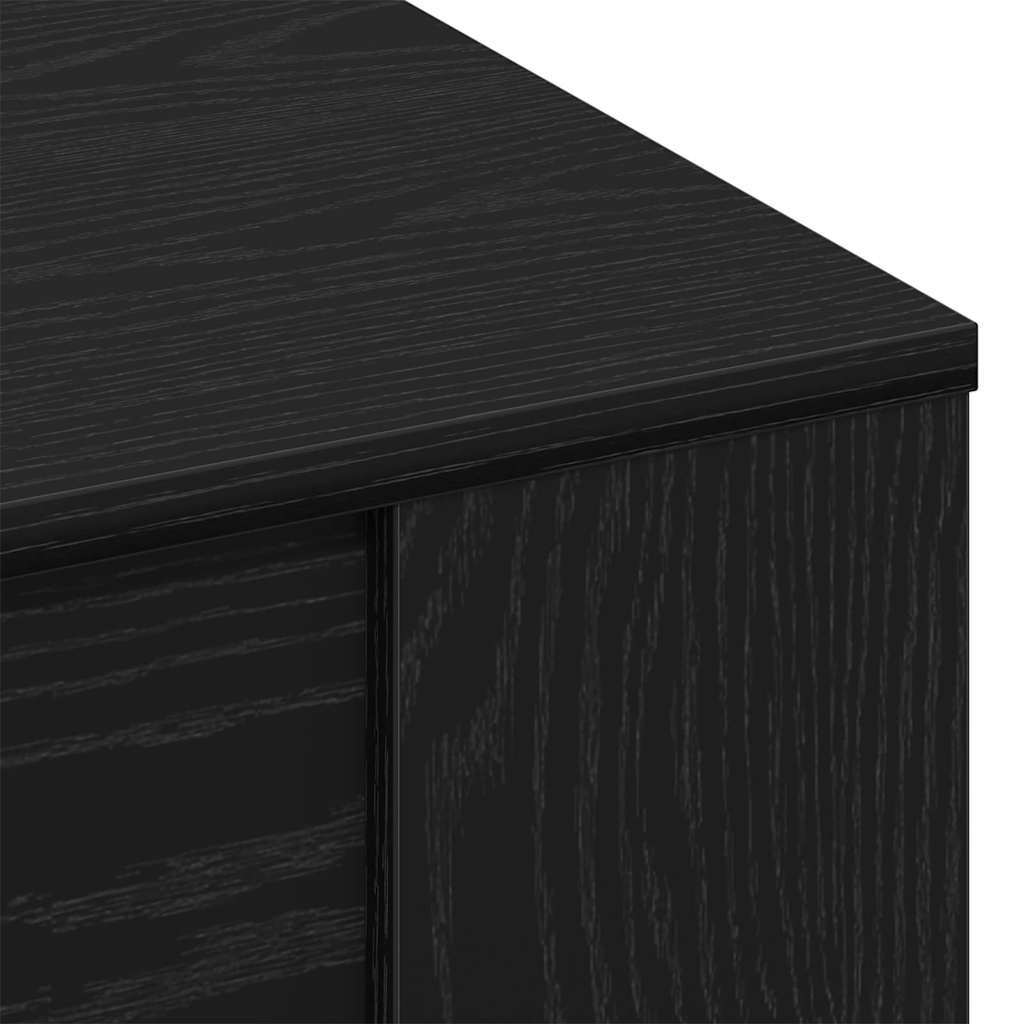 Table basse Chêne noir 102 x 55 x 45 cm Bois d'ingénierie - XIOS