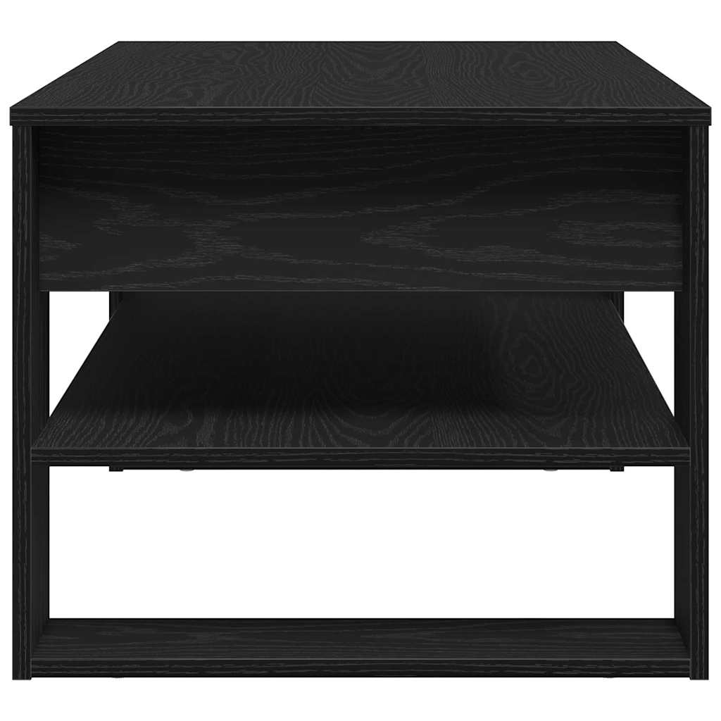 Table basse Chêne noir 102 x 55 x 45 cm Bois d'ingénierie - XIOS
