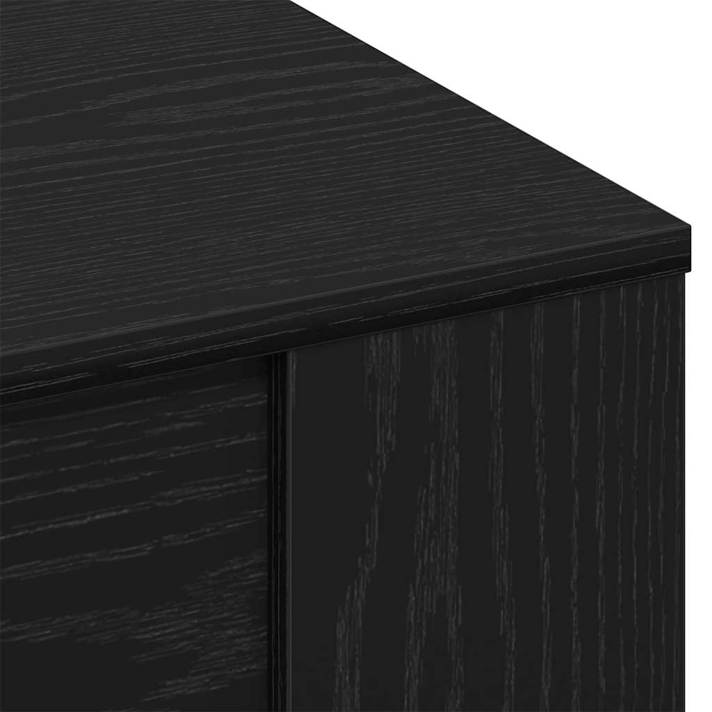 Table basse Chêne noir 55,5 x 55 x 45 cm Bois d'ingénierie - XIOS
