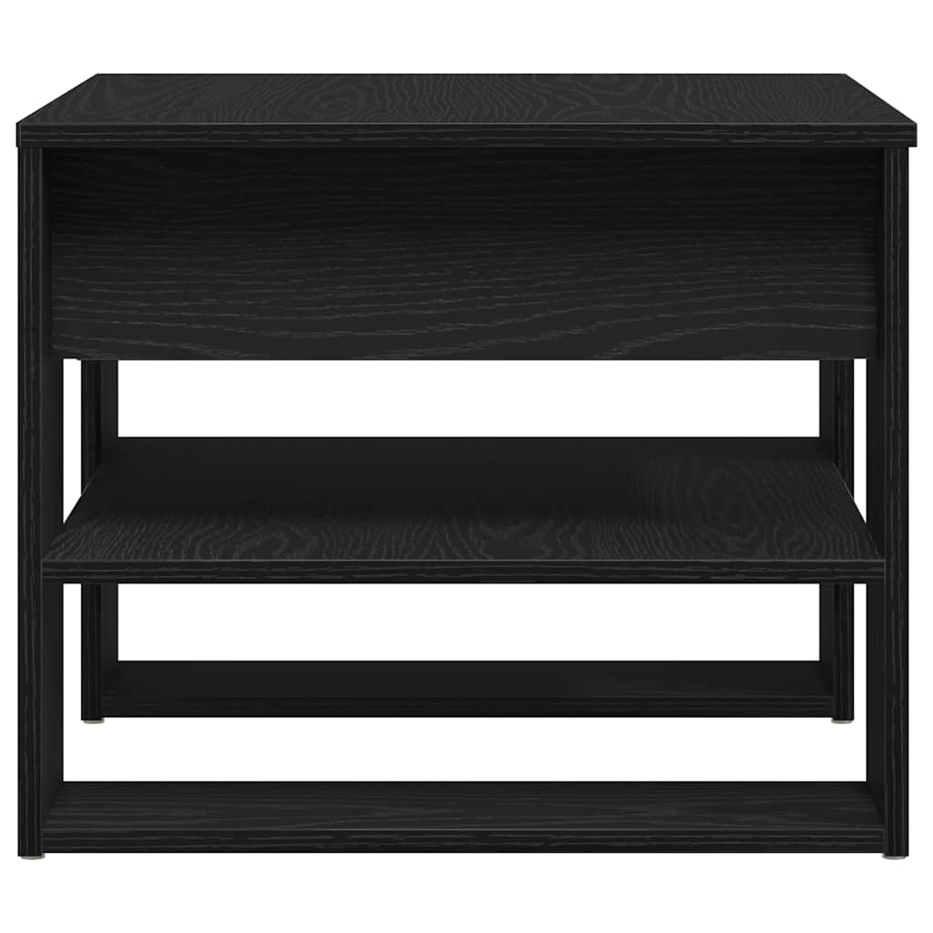 Table basse Chêne noir 55,5 x 55 x 45 cm Bois d'ingénierie - XIOS