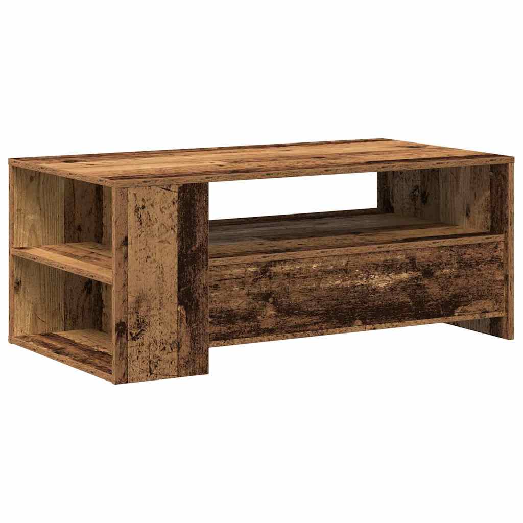 Table basse Bois ancien 102 x 55 x 43.5 cm Bois d'ingénierie - XIOS