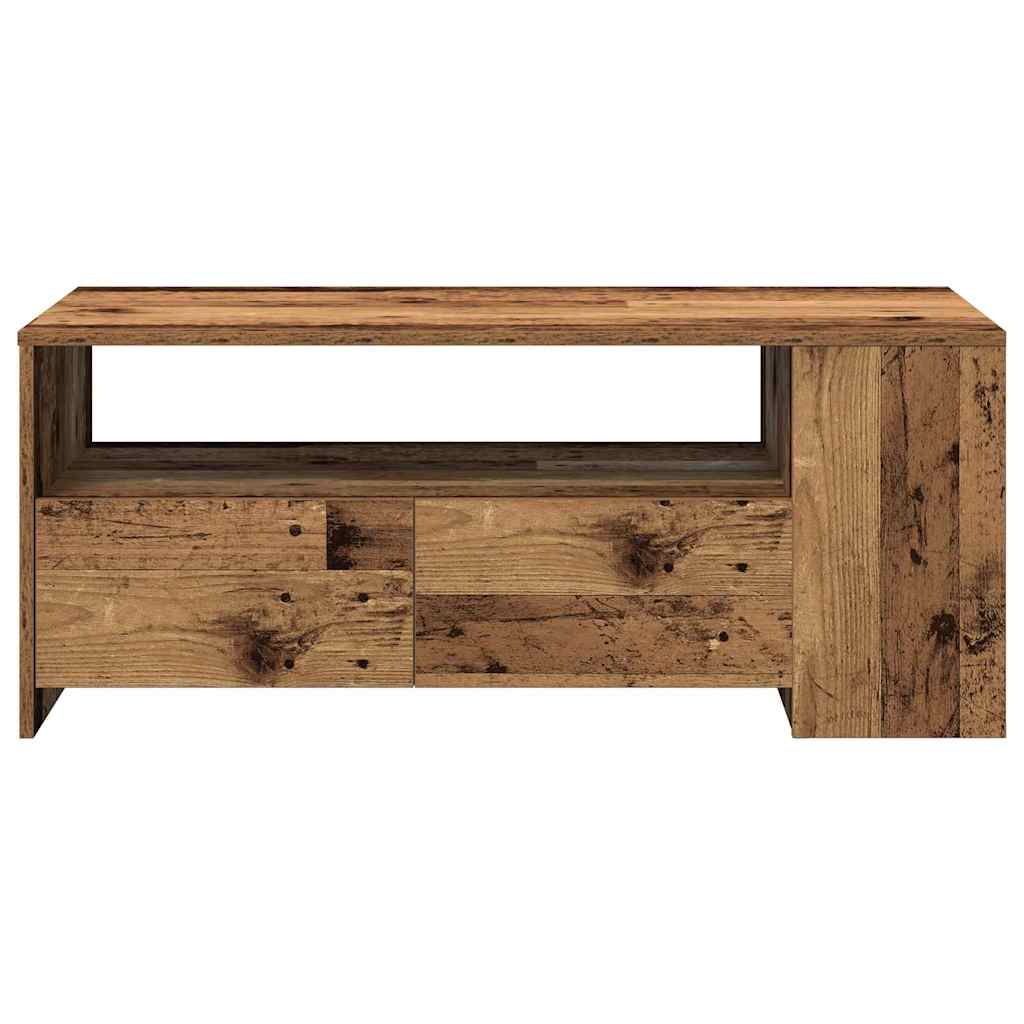 Table basse Bois ancien 102 x 55 x 43.5 cm Bois d'ingénierie - XIOS