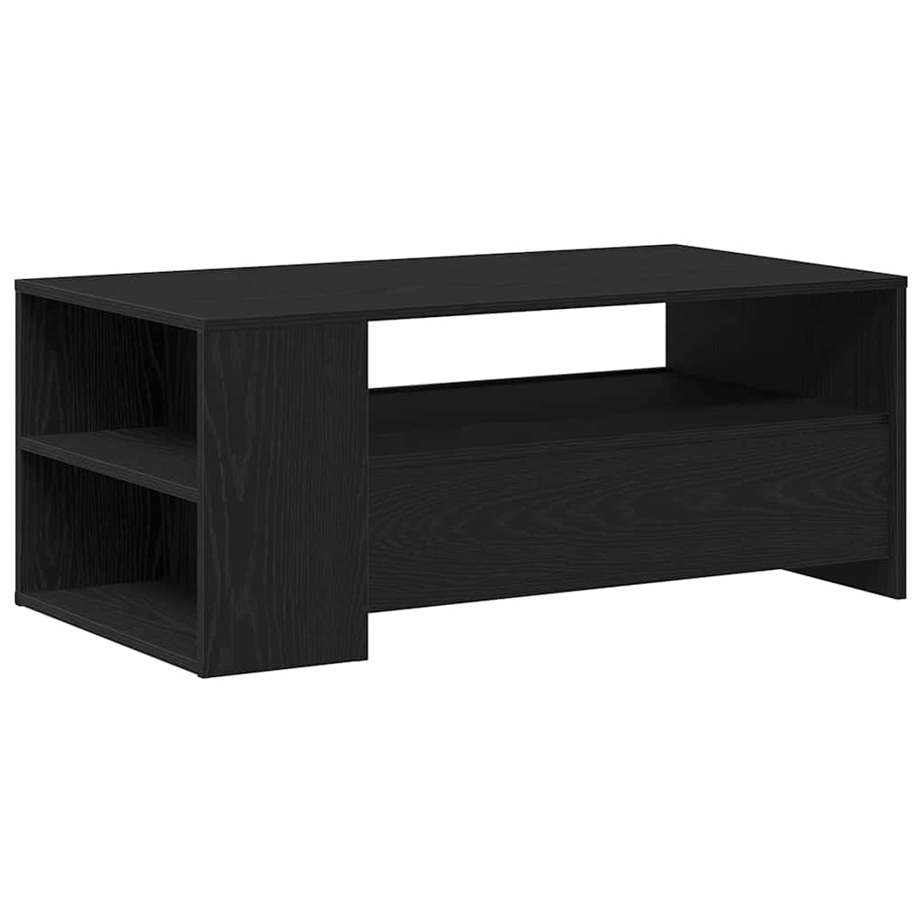 Table basse Chêne noir 102 x 55 x 43.5 cm Bois d'ingénierie - XIOS