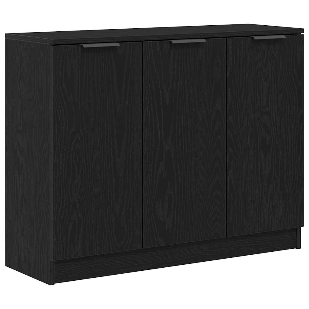 Buffet Chêne noir 90,5 x 30 x 70 cm Bois d'ingénierie - XIOS
