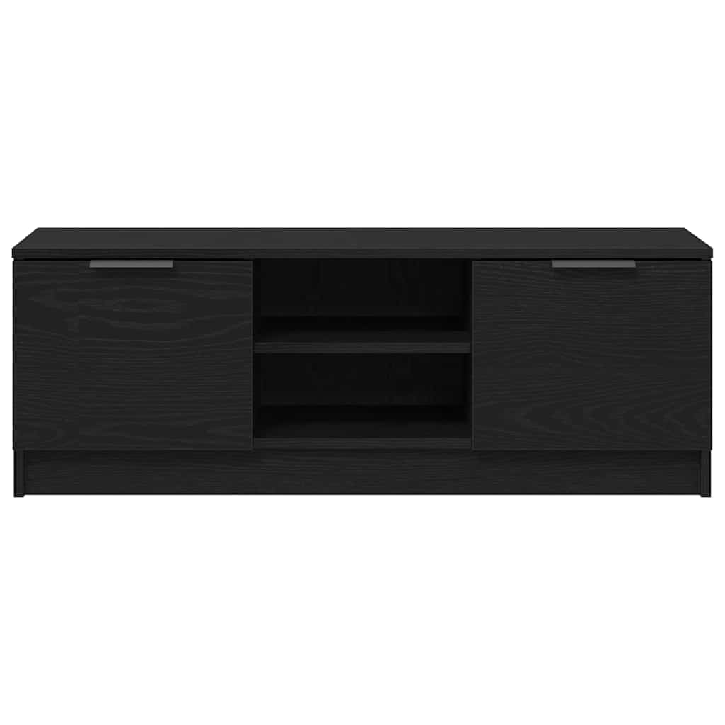 Meuble TV 102 x 32 x 35.5 cm Chêne noir Bois d'ingénierie - XIOS