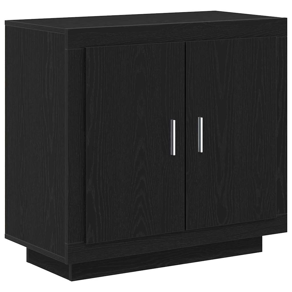 Buffet Noir 80 x 40 x 75 cm Bois d'ingénierie - XIOS