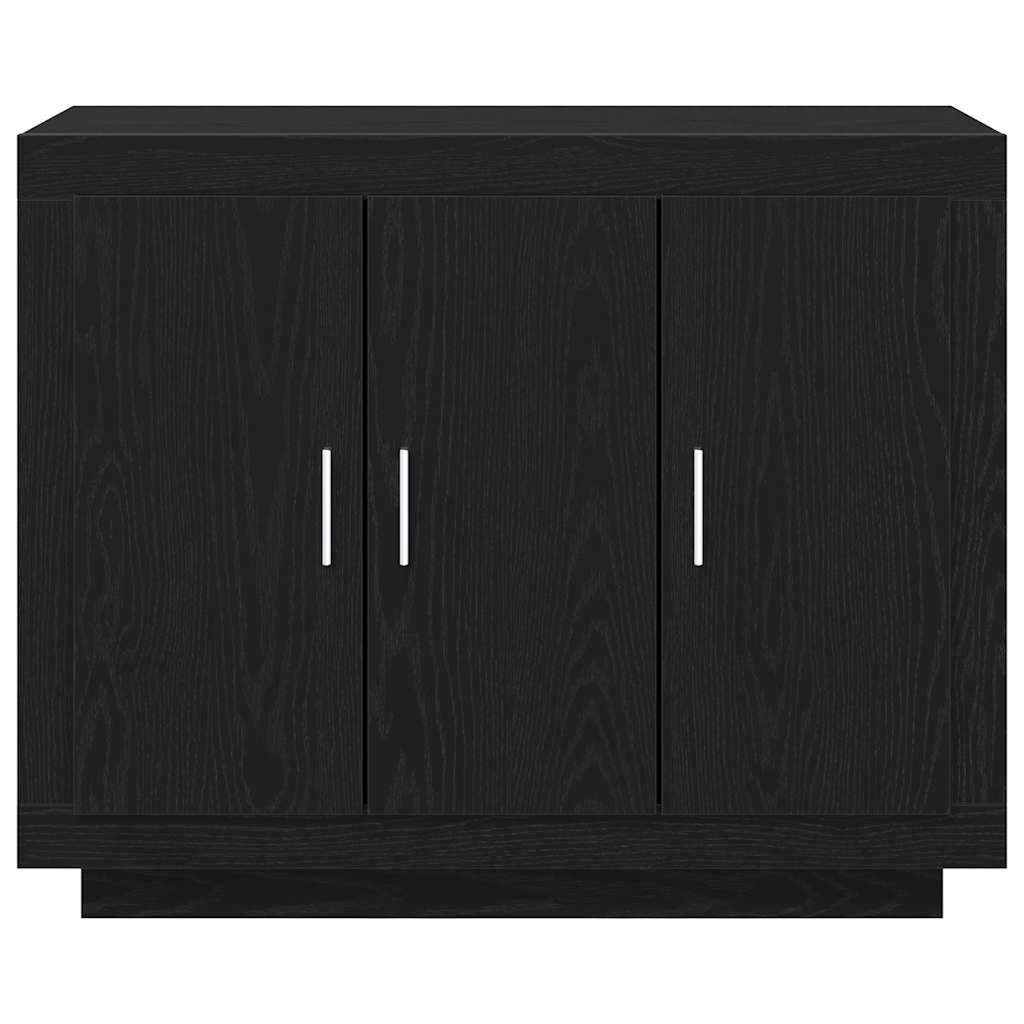 Buffet Noir 92 x 35 x 75 cm Bois d'ingénierie - XIOS