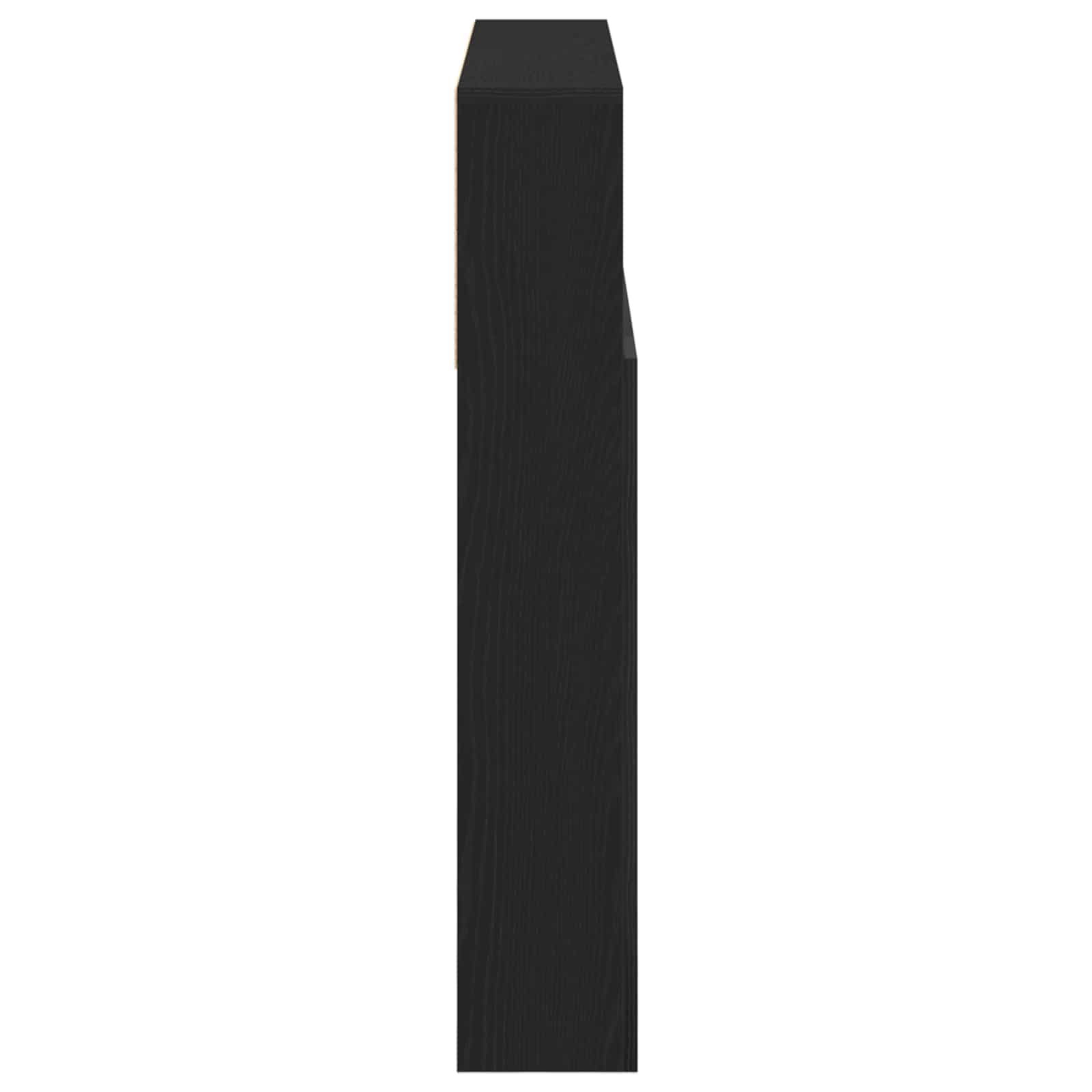 Cabinet de Tête de Lit Chêne noir 140 x 19 x 103,5 cm - XIOS