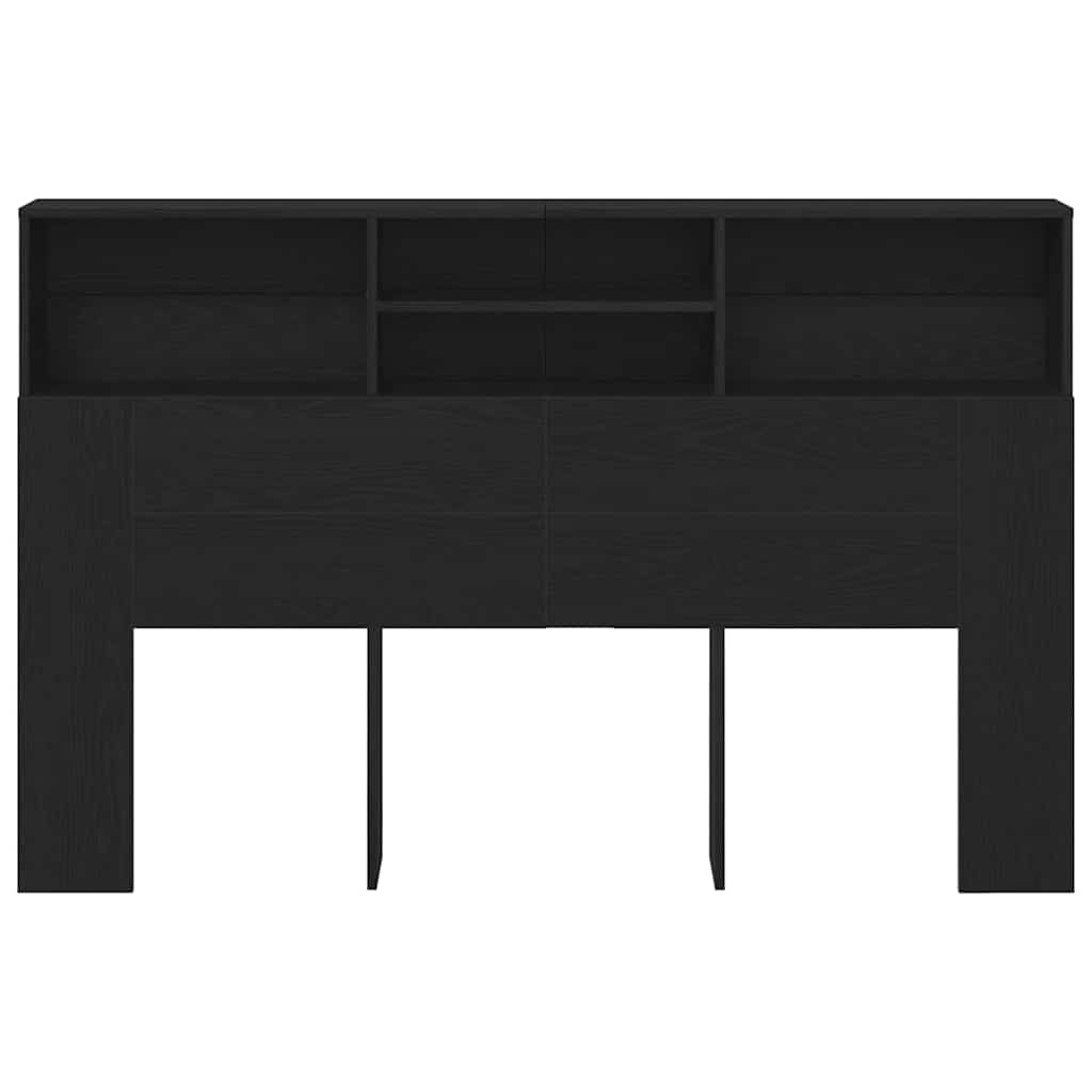 Cabinet de Tête de Lit Chêne noir 160 x 19 x 103.5 cm - XIOS