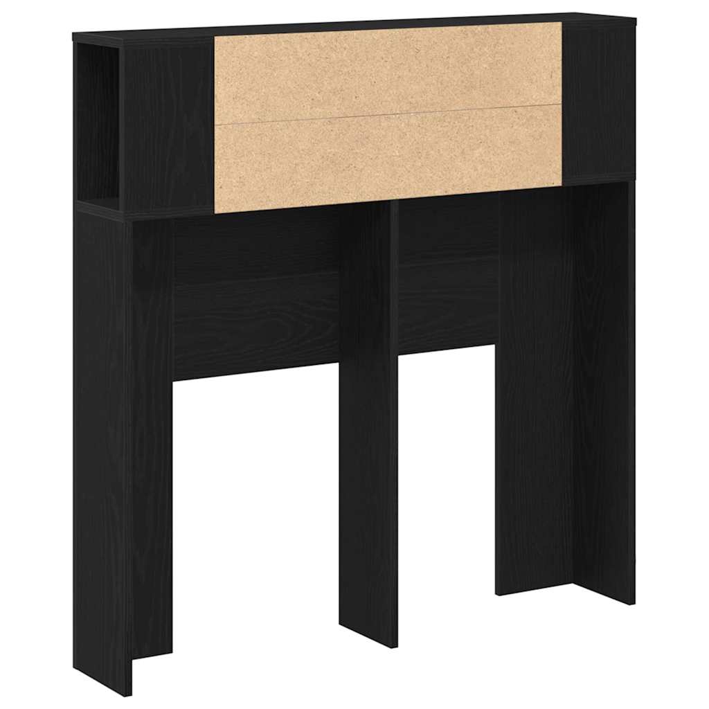 Cabinet de Tête de Lit Chêne noir 100 x 19 x 104.5 cm - XIOS