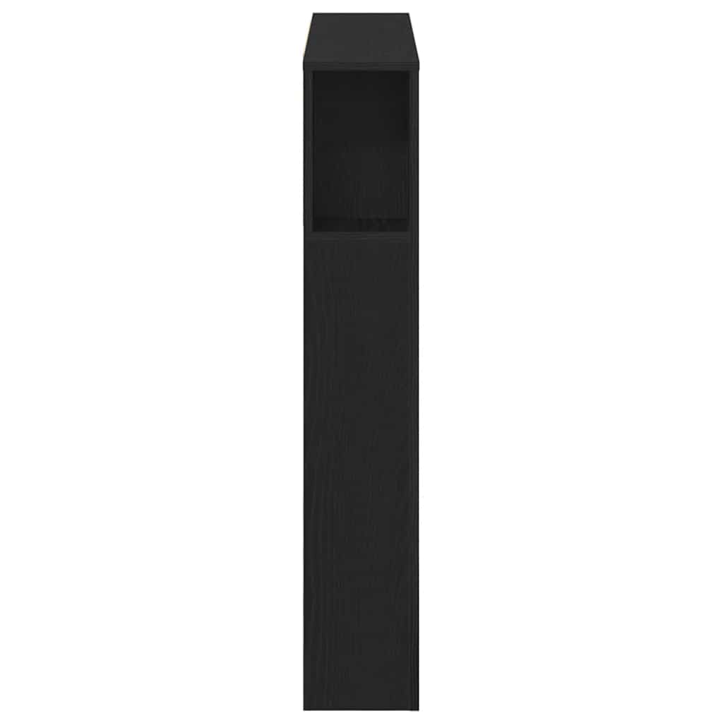 Cabinet de Tête de Lit Chêne noir Bois d'ingénierie - XIOS