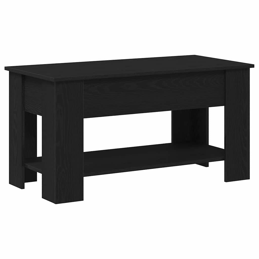 Table basse Chêne noir 101 x 49 x 52 cm Bois d'ingénierie - XIOS