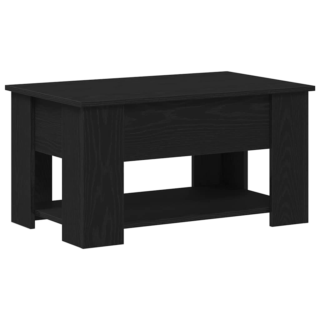Table basse Chêne noir 79 x 49 x 41 cm Bois d'ingénierie - XIOS