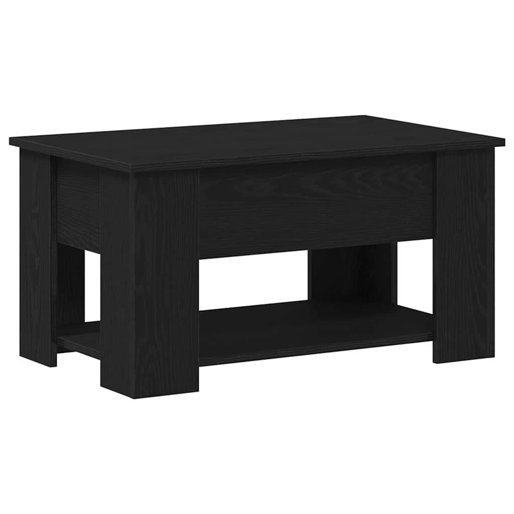 Table basse Chêne noir 79 x 49 x 41 cm Bois d'ingénierie - XIOS