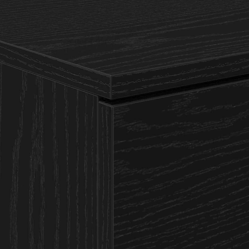 Cabinet de chevet Chêne noir 40 x 65 x 65 cm Bois d'ingénierie