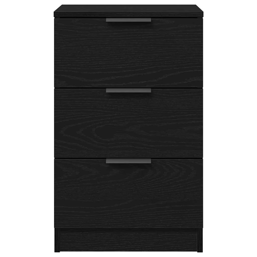 Cabinet de chevet Chêne noir 40 x 65 x 65 cm Bois d'ingénierie