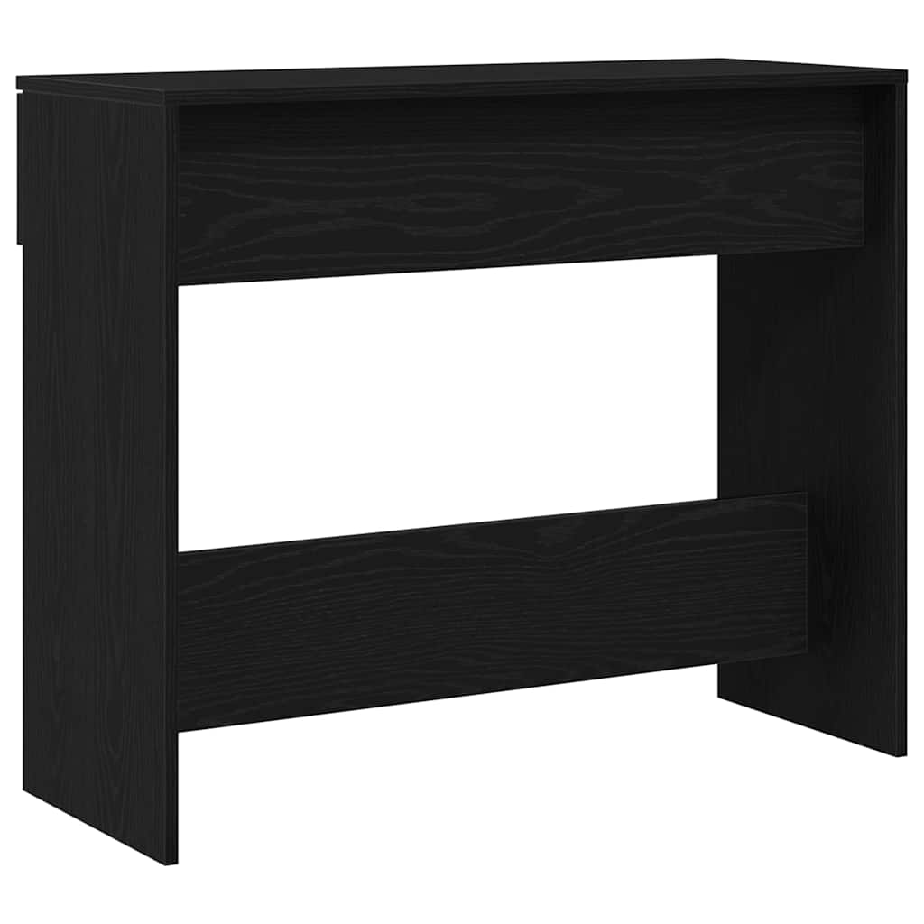 Table console Chêne noir 30 x 36 x 75 cm Bois d'ingénierie - XIOS
