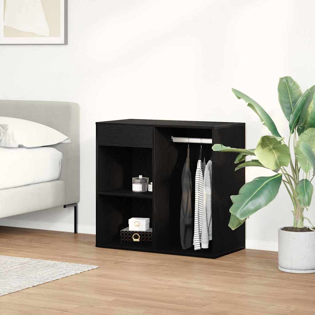 Cabinet de Cosmétiques avec tiroir Chêne noir 80 x 40 x 75 cm - XIOS