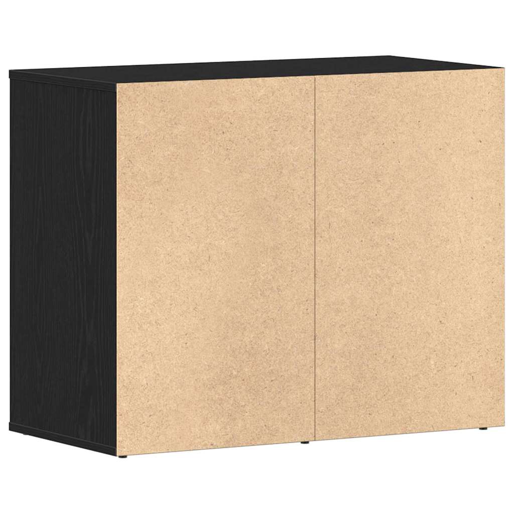 Cabinet de Cosmétiques avec étagère Chêne noir 80 x 40 x 65 cm - XIOS