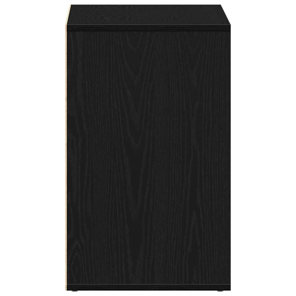 Cabinet de Cosmétiques avec étagère Chêne noir 80 x 40 x 65 cm - XIOS