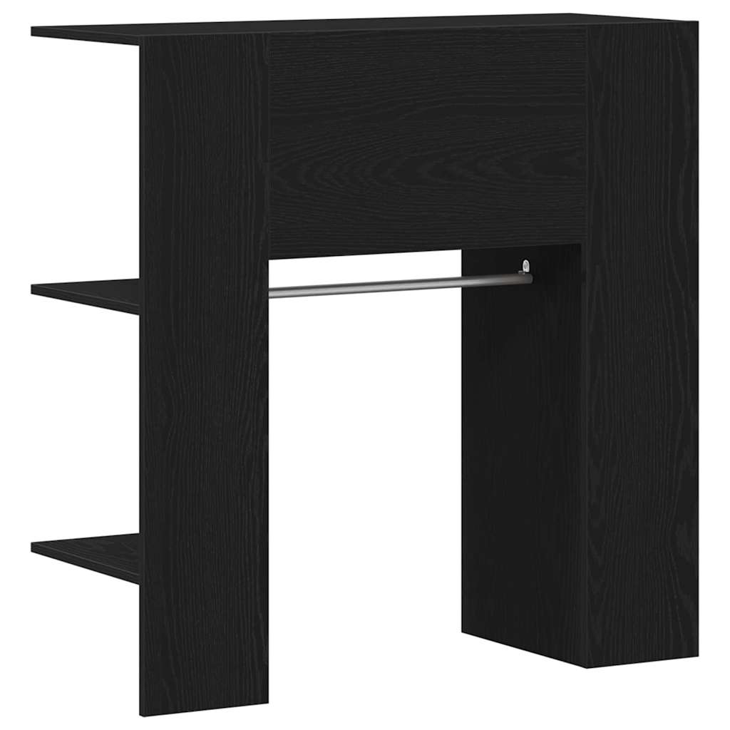 Meuble de couloir avec étagère Chêne noir 97,5 x 37 x 99 cm - XIOS
