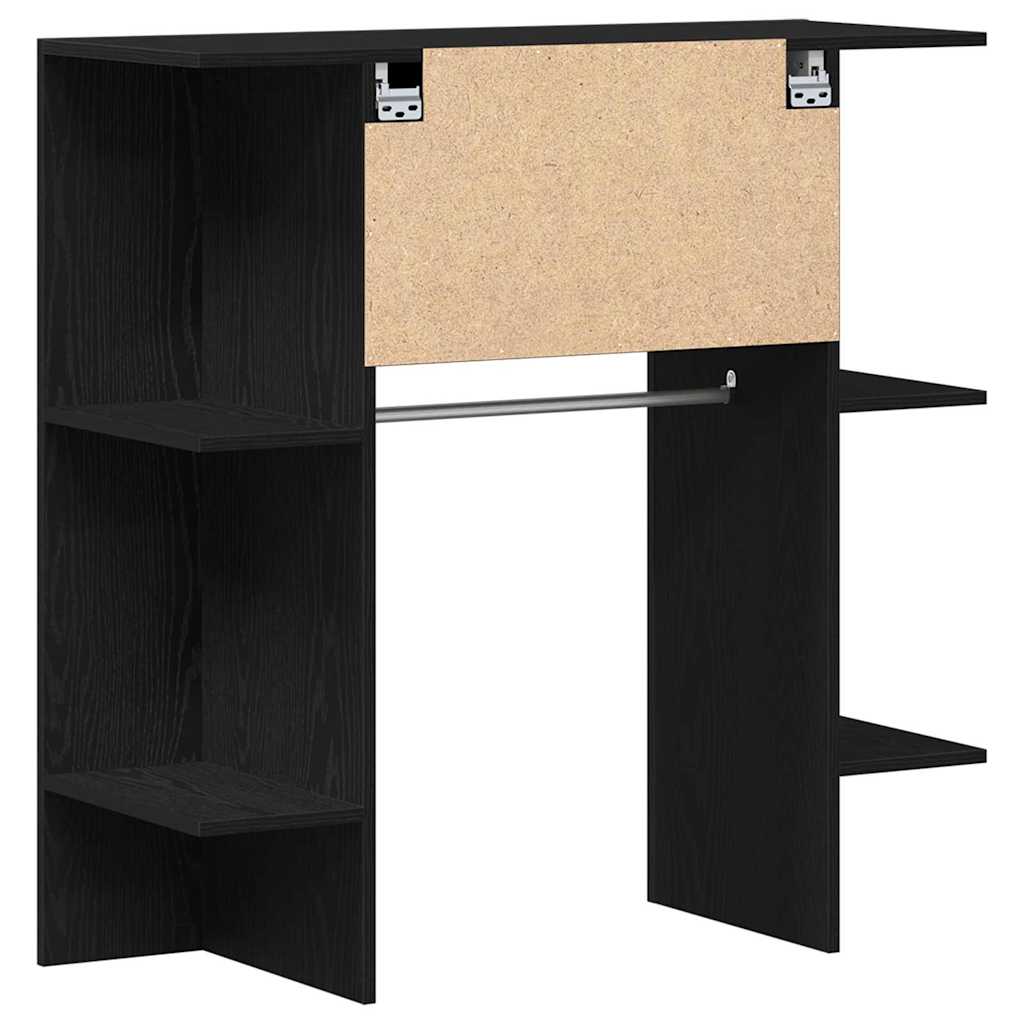 Meuble de couloir avec étagère Chêne noir 97,5 x 37 x 99 cm - XIOS