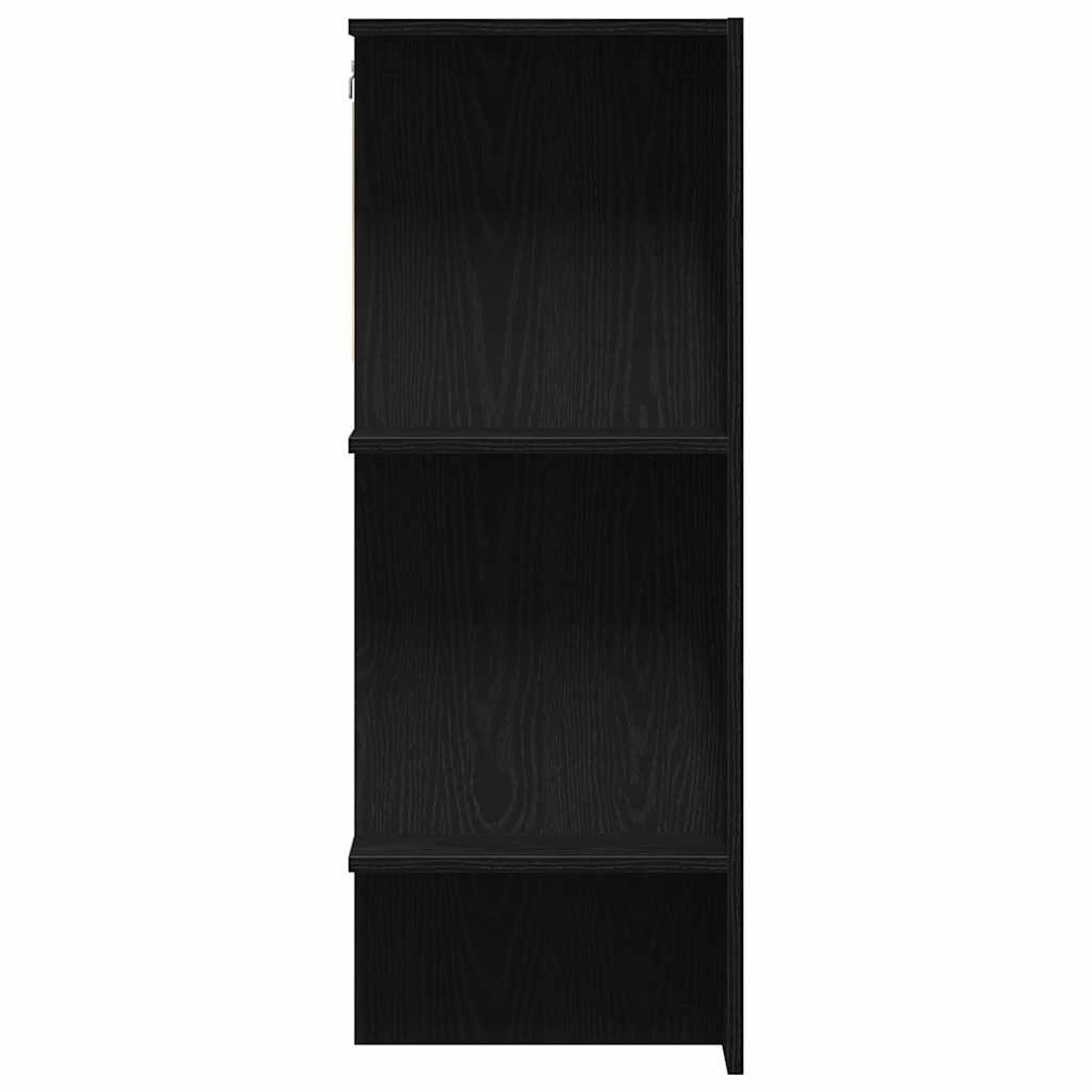 Meuble de couloir avec étagère Chêne noir 97,5 x 37 x 99 cm - XIOS