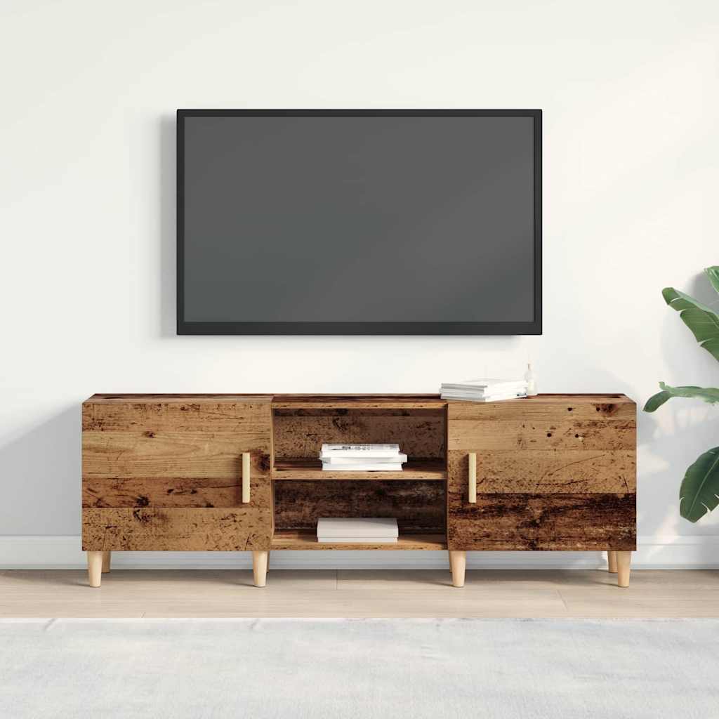Meuble TV Bois ancien 150 x 30 x 50 cm Bois d'ingénierie - XIOS