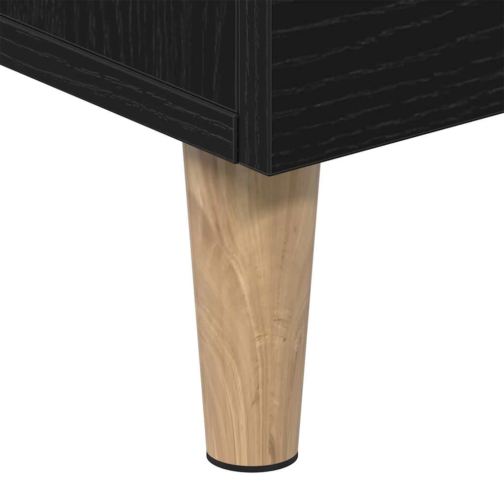 Meuble TV Chêne noir 150 x 30 x 50 cm Bois d'ingénierie - XIOS