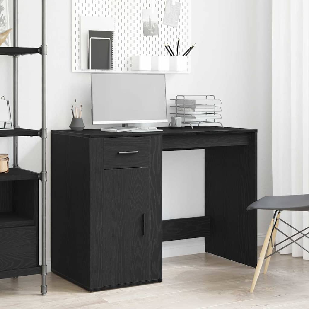 Bureau Chêne noir 100 x 49 x 75 cm Bois d'ingénierie - XIOS