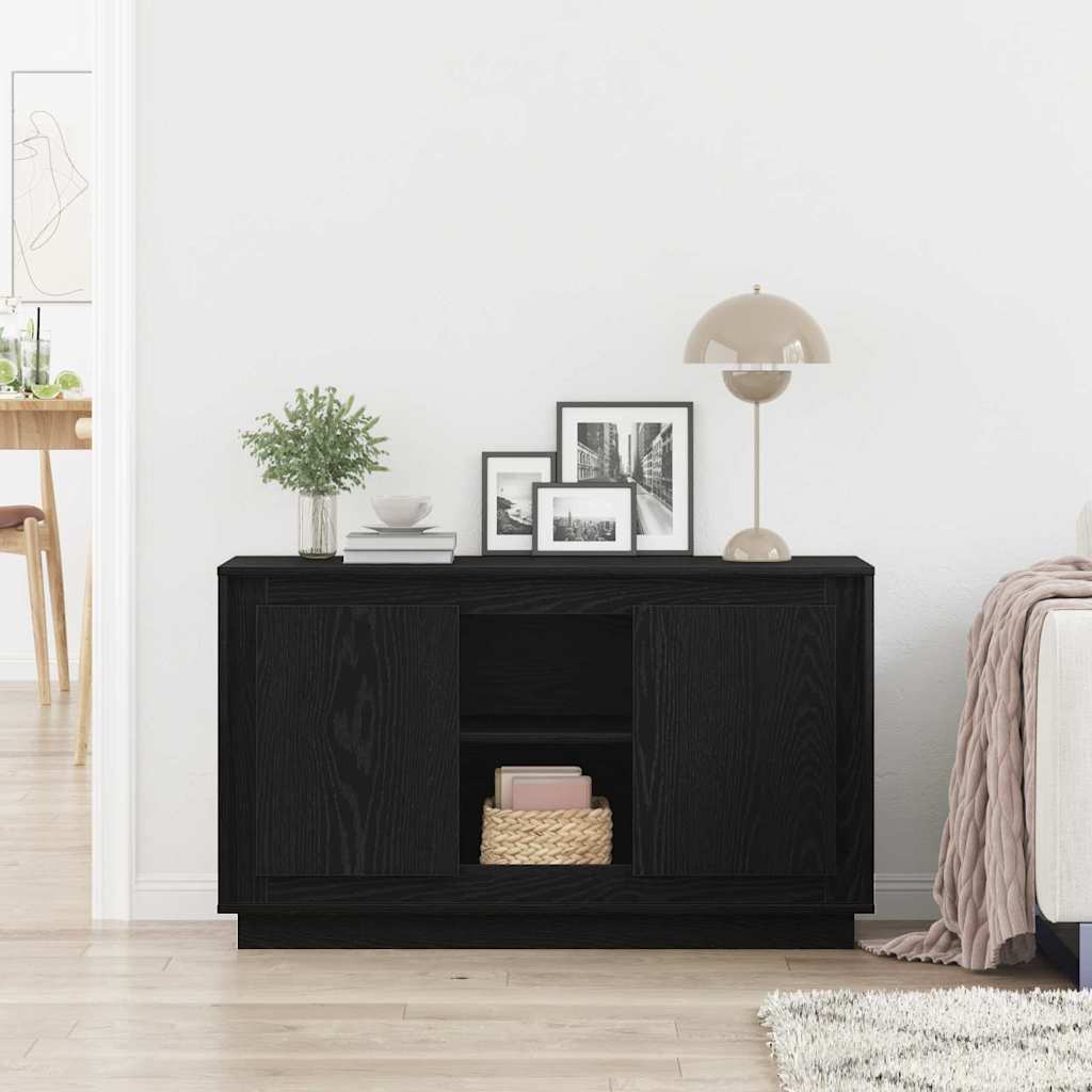 Buffet Chêne noir 102 x 35 x 60 cm Bois d'ingénierie - XIOS