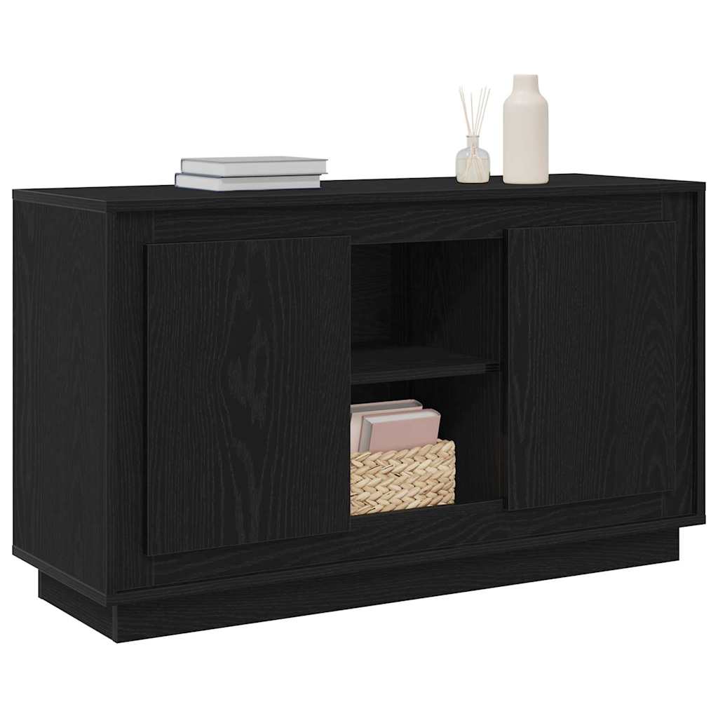 Buffet Chêne noir 102 x 35 x 60 cm Bois d'ingénierie - XIOS
