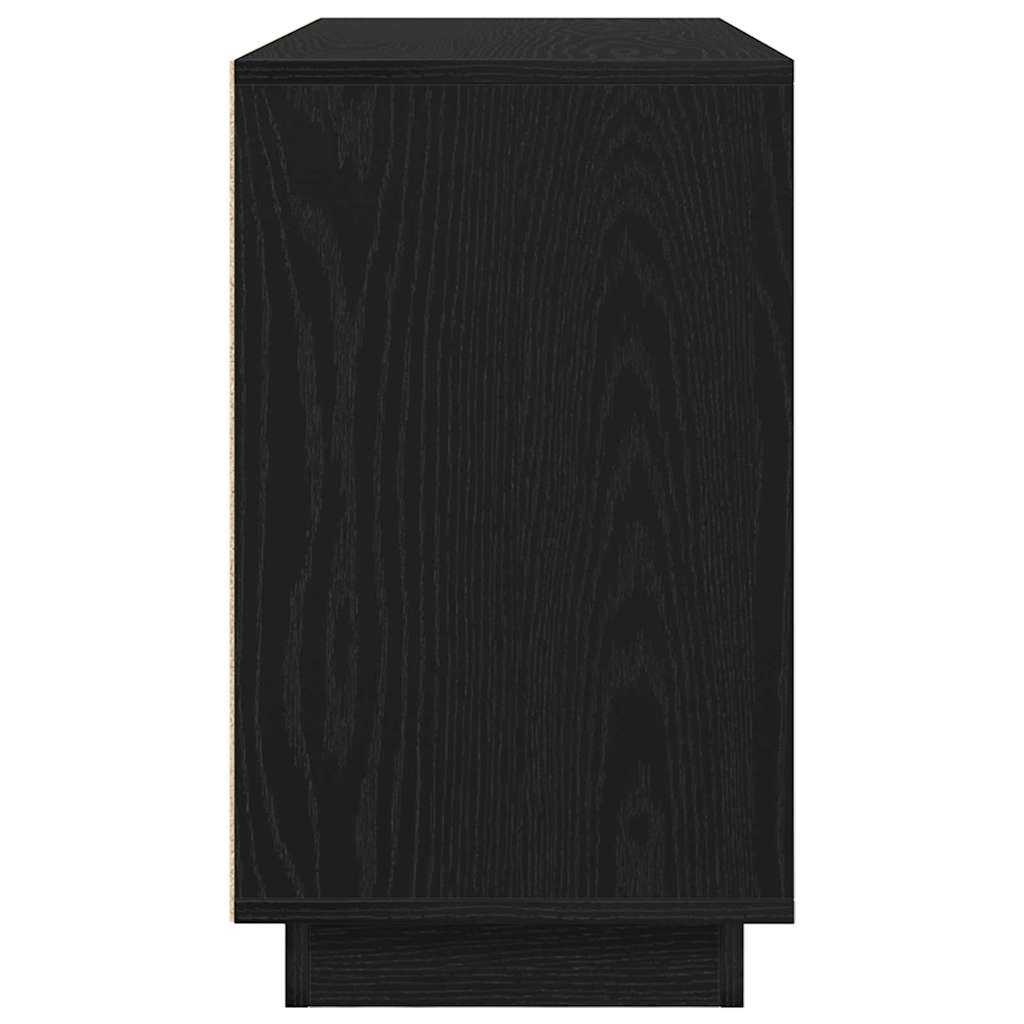 Buffet Chêne noir 102 x 35 x 60 cm Bois d'ingénierie - XIOS