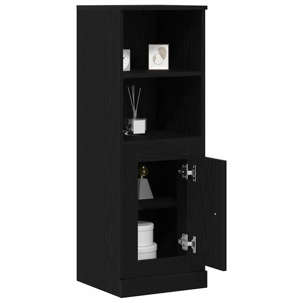 Highboard Chêne noir 36 x 35,5 x 103,5 cm Bois d'ingénierie - XIOS