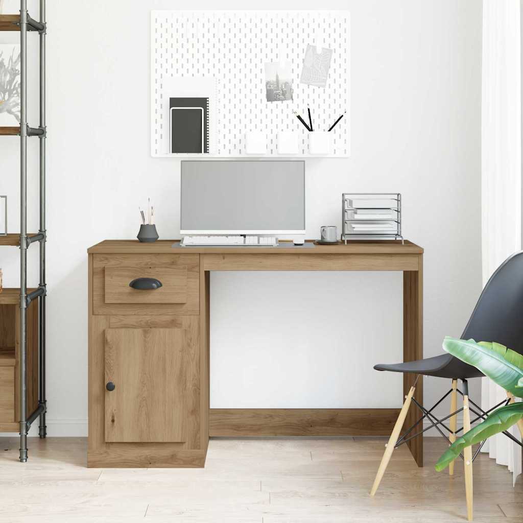 Bureau Chêne artisanal 50 x 115 x 75 cm Bois d'ingénierie - XIOS