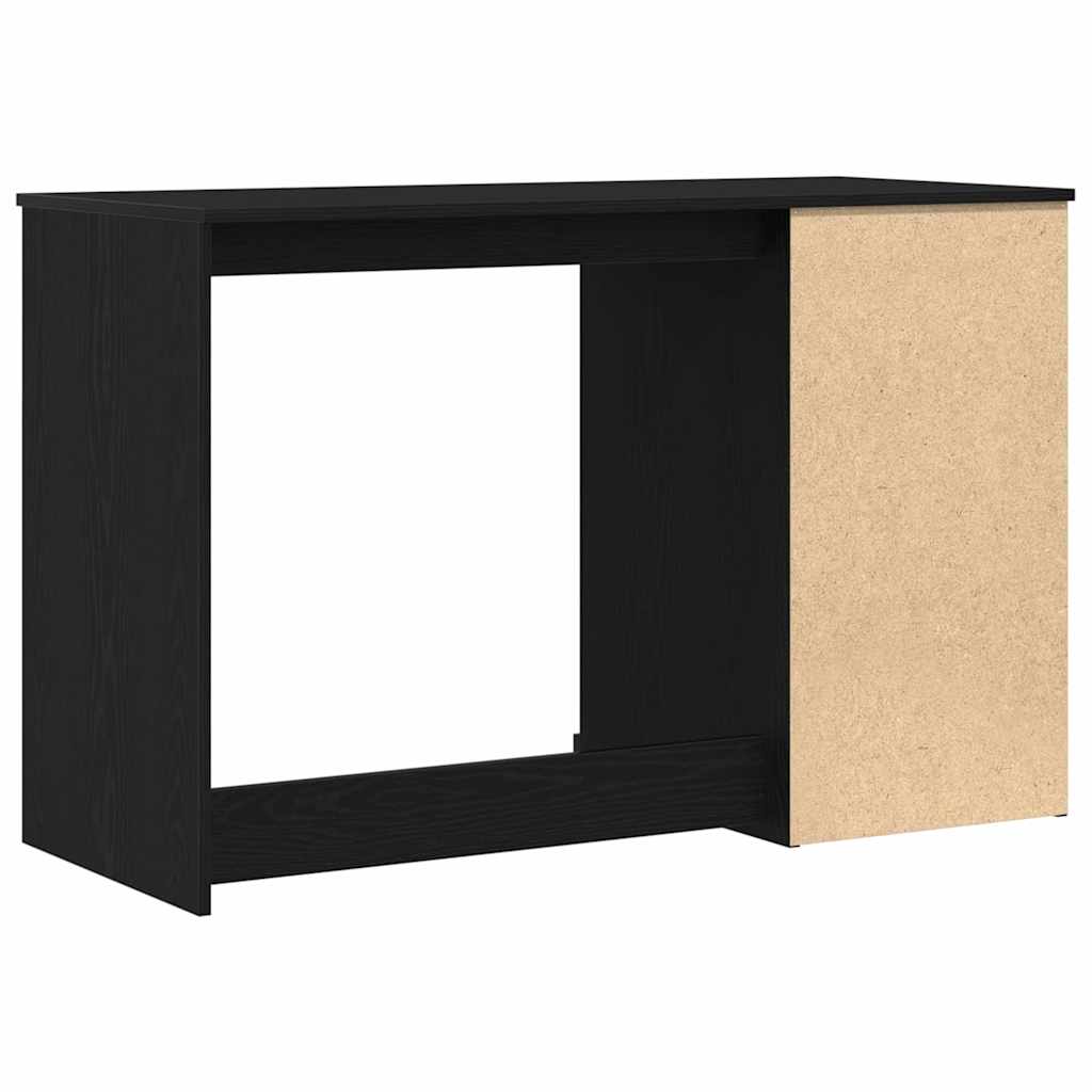 Bureau avec porte Chêne noir 50 x 115 x 75 cm Bois d'ingénierie - XIOS