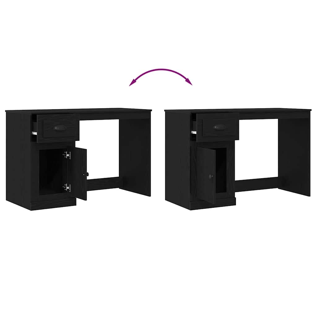 Bureau Chêne noir 50 x 115 x 75 cm Bois d'ingénierie - XIOS