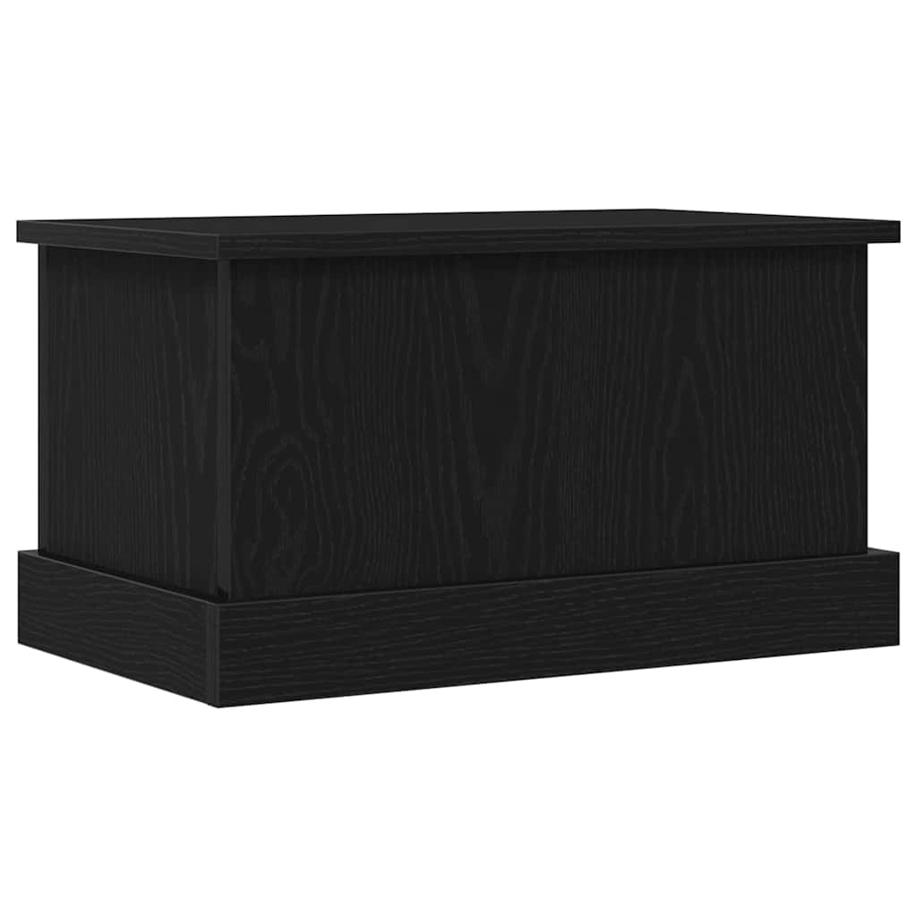 Boîte de Rangement Chêne noir 50 x 30 x 28 cm Bois d'ingénierie - XIOS
