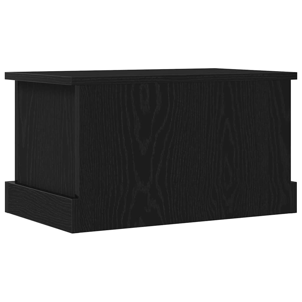 Boîte de Rangement Chêne noir 50 x 30 x 28 cm Bois d'ingénierie - XIOS