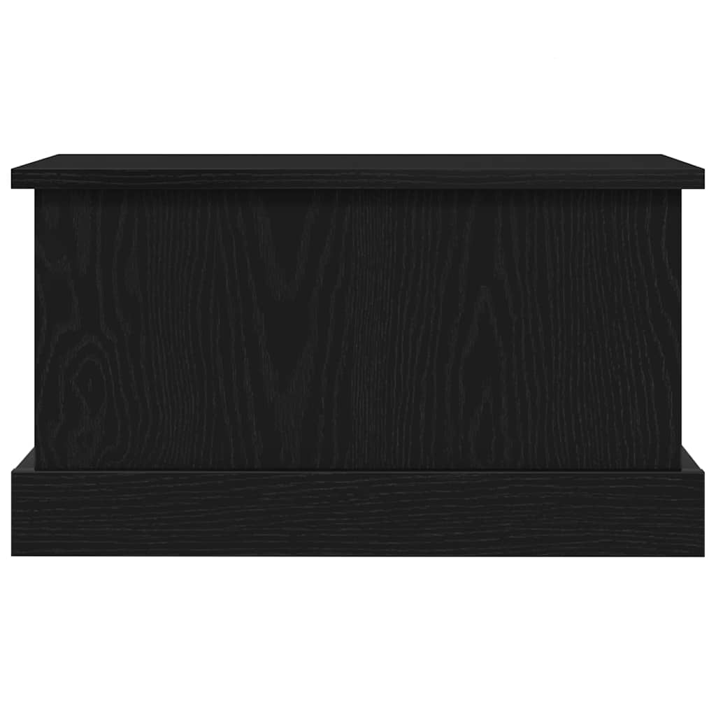 Boîte de Rangement Chêne noir 50 x 30 x 28 cm Bois d'ingénierie - XIOS