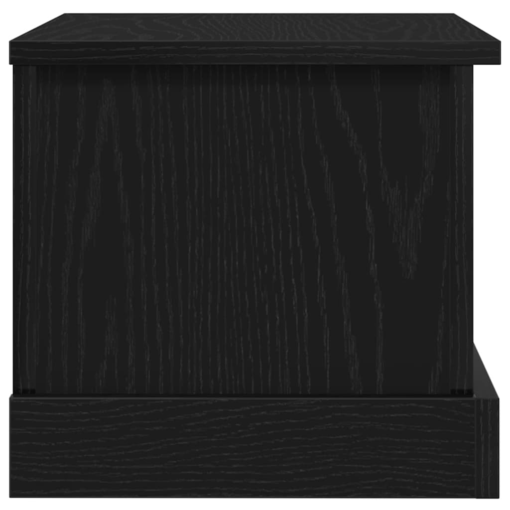 Boîte de Rangement Chêne noir 50 x 30 x 28 cm Bois d'ingénierie - XIOS