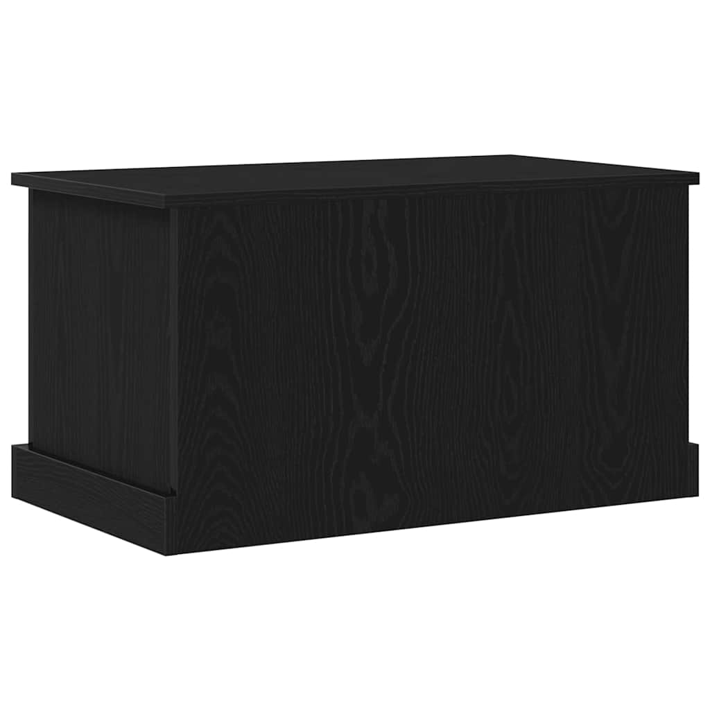 Boîte de Rangement Chêne noir 70 x 40 x 28 cm Bois d'ingénierie - XIOS